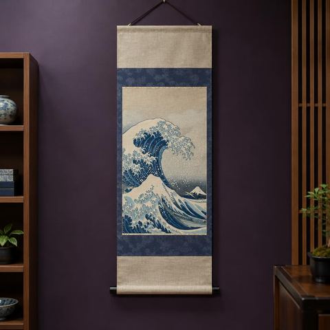 Great Wave Wall Scroll